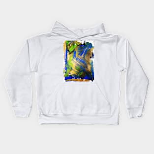 Deception - Acrylic Abstract Kids Hoodie